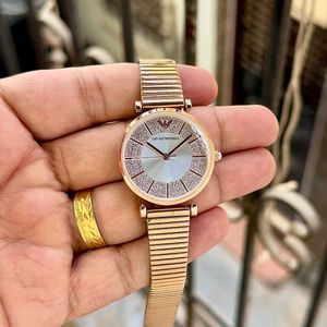 Emporio Armani Rose Gold Watch