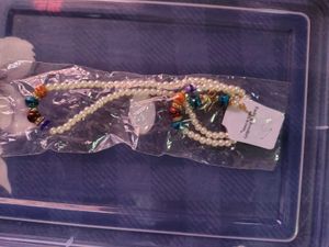 Elegant Beaded Necklace with Pendant