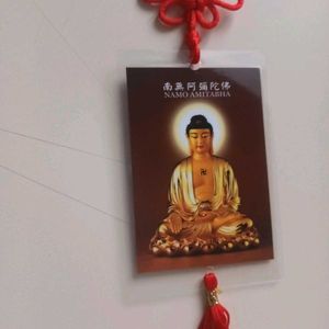Buddha Pendant Charms with Tassels - 11 nos