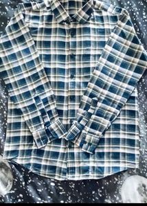 Men's Plaid Shirt and Jeans Set