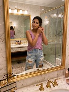 Pink Sleeveless Pocket Tank Top