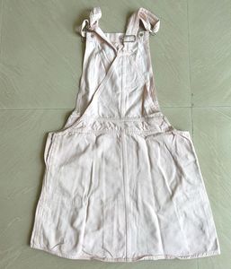 Adidas Orginals Pink Denim Overall Skirt