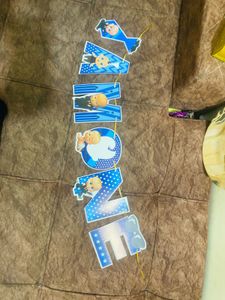 Boss Baby Birthday Banner