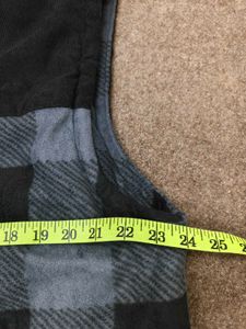 Men's Plaid Fleece Vest