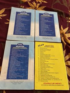 set of 4 Law Books - CLA's Selected Questions