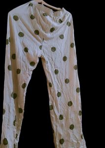 New H&amp;M Polka Dot Pajama Set