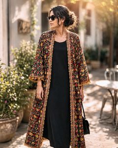 Boho Floral Kimono Jacket