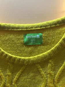 One Time Used Dark Yellow
