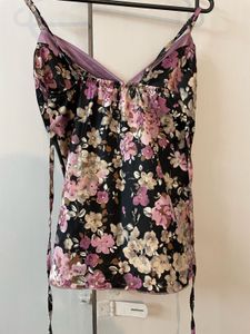 Floral Print Y2K Cami Top (Made in Italy)