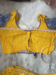 Elegant Yellow Lehenga Choli Set