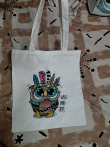 Cute Owl Tote Bag