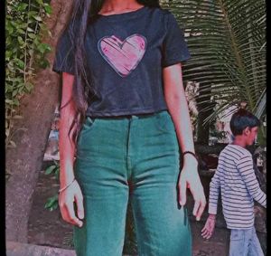 Stylish Wide Leg Green Pants