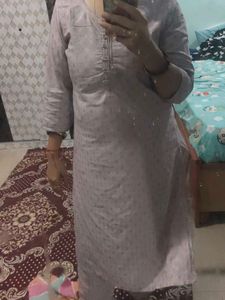 Elegant pink Kurta set