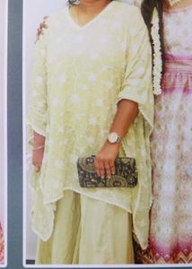 Embroidered Kaftan Set