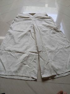 Striped Wide Leg Pants combo plazzo