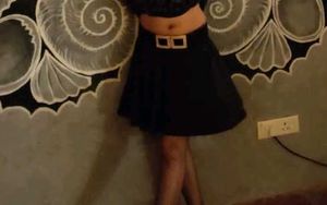 Classic Black A-Line mini Skirt