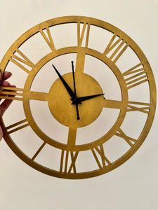 Elegant Roman Numeral Wall Clock
