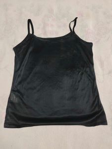 Sheer Black Polka Dot Tunic Top