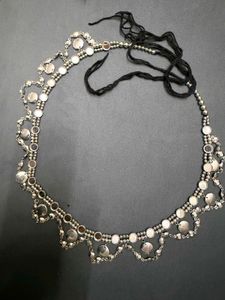 Silver Tone Waist Chain