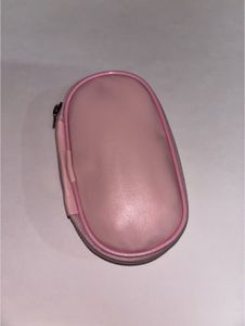 Mini Pink Makeup Brush Set with Pouch