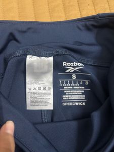 REEBOK Stylish Navy &amp; Pink Leggings