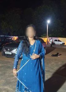 Beautiful Royal Blue ethnic gown with dupatta 🩵🩵