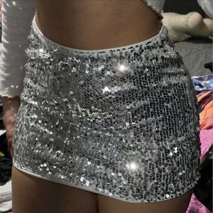 Sparkly Sequin Mini Skirt