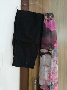 Black 3 Piece Lawn Dress
