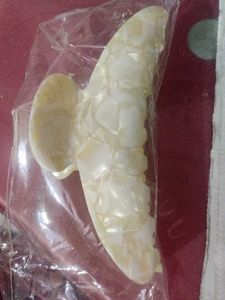 Mother of  Pearl Hair Claw Clip