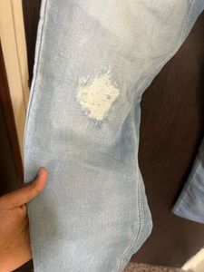 Light Wash Denim Jeans