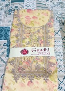 Gandhi Textile Exlusive Fancy  Organza Suits