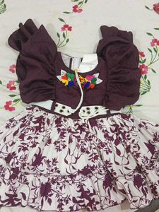Cute Floral Girls Dress