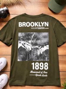Retro Brooklyn Graphic Oversized T-Shirt