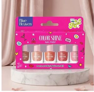 Blue Heaven Color Shine Mini Nail Paint Kit