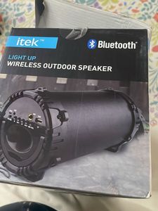 Itek Light Up Wireless Outdoor Speaker