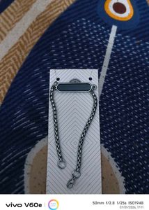 Chic Silver Chain Bracelet or ring