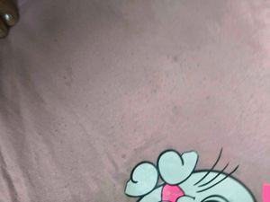 Cute Cat Print Top &amp; Shorts Set for 5-7 years