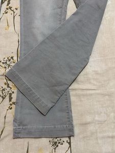 Lee Cooper Grey Flare Denim Jeans