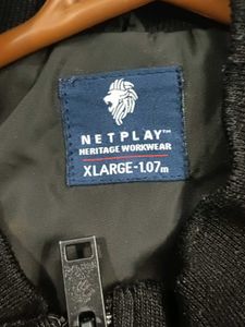 Netplay Black Puffer jacket