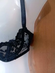 Black Lace Bra