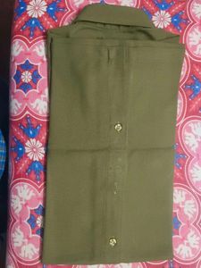 Olive Green Formal Shirt