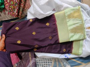 Mysore crepe silk saree