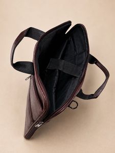 Mont Blanc Leather Laptop Bag