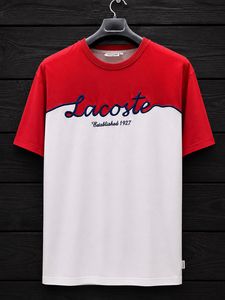 Original Lacoste Red & White T-Shirt