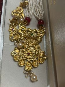 Traditional Gold Plated Necklace Set