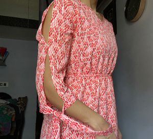 Cute Shoulder Cutout Dress