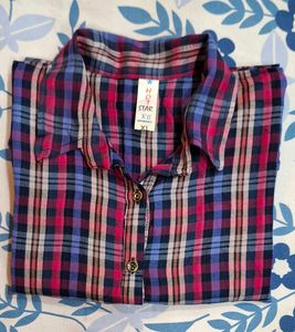 Checked Flannel Shirt
