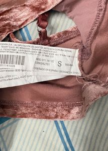Pink Velvet Cami Top