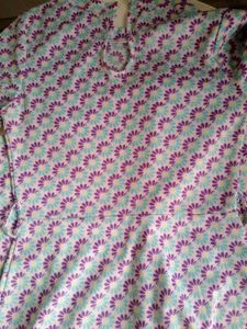 Floral Print Kurta