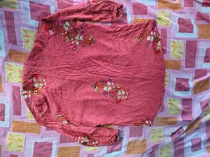 Japanese/ chinese style cotton top